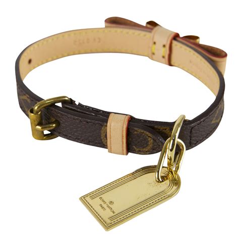 louis vuitton collar dog|Louis Vuitton dog leash.